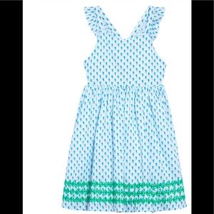 Boden Embroidered Crossback Dress